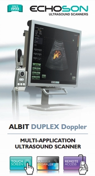 Máy siêu âm 2D Doppler màu Echoson ALBIT